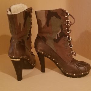 Michael Kors Camo Boots